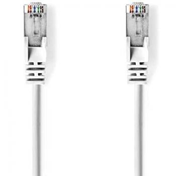 0.5 m Cat 5e SF/UTP Network Cable RJ45 Male to RJ45 Male White