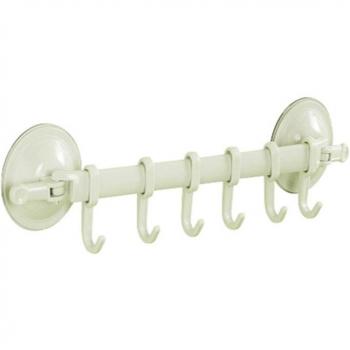 Gancho de succión ajustable para el hogar, sin perforaciones, 6 filas, ideal para cocina y baño