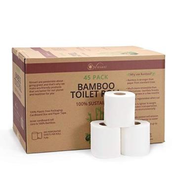SustainWrap 45‑Pack Bamboo Tissues