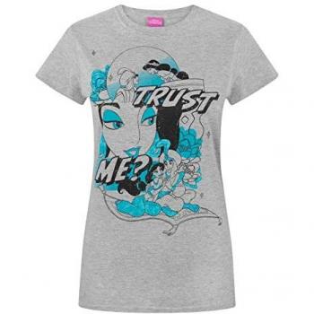 Disney Women’s XL Grey Short Sleeve T‑Shirt