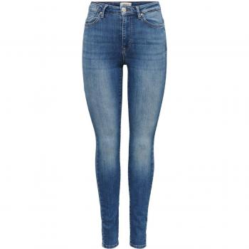 Only ONLFOREVER High Life HW SK REA958 Jeans, Medium Blue Denim, da donna, taglia L / 30