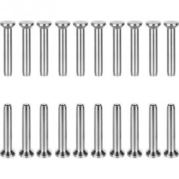 Kit de Hardware de 20 Piezas para Cables de 1/8 en Acero Inoxidable