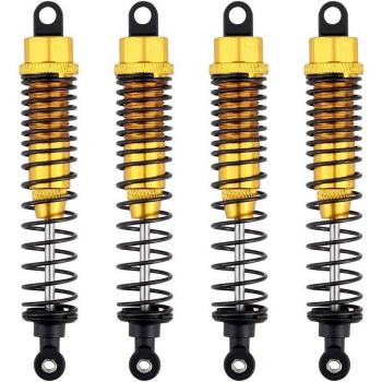 4PCS 108mm Front Rear Suspension Shock Absorbers for 1/10 HSP RC Cars