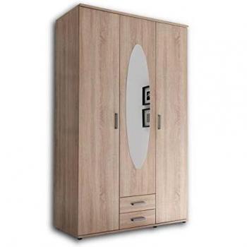 3-Türig Kleiderschrank