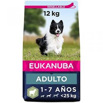 Eukanuba Cibo per Cani Adulto Piccola e Media con Agnello e Riso 12 kg