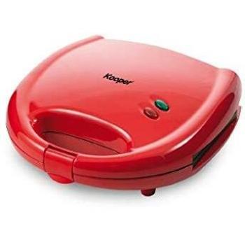 750 W Wattiges rotes Waffeleisen
