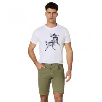 Bermuda Lois Jeans para Hombre Color Verde