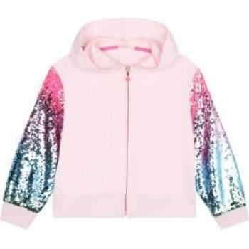 Capuchon molleton rose BillieBlush cardigan pour fille 12A