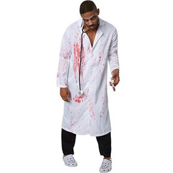 Dressforfun Herren Kostüm Creepy Arzt XXL