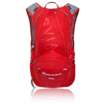 Montane Via Fang 5-Flag-S/M Mochila para Hombres, Color Rojo