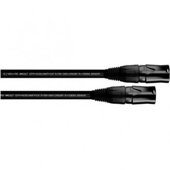 Cordial Cat 7a S/FTP patch cable RJ45 1.00 m Noir – Modèle 15588