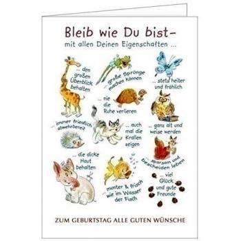 Jumbo Glückwunschkarte – 1,5x2m – Din A4