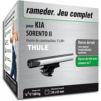 Pack Rameder Barres de Toit SlideBar KIA Sorento II