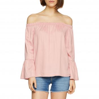Blusa Off Shoulder Only Onlsandy, Rosa (Misty Rose Misty Rose), Talla 40