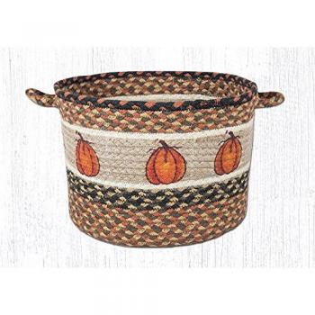 12″ × 8½″ Medium Pumpkin Basket – Earth Rugs