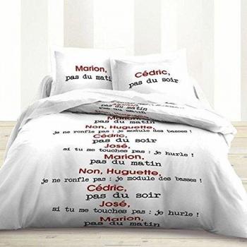 Parure de couette 220x240 cm 100% coton Today