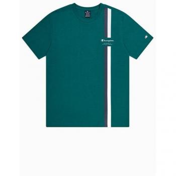 Camiseta de Manga Corta Champion para Hombre en Verde
