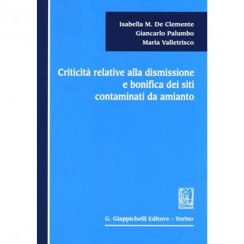 CriticitÃ  relative alla dismissione e bonifica dei siti contaminati da amianto