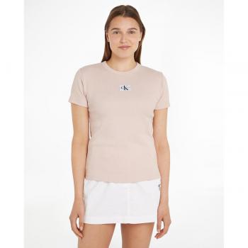 Calvin Klein Dames Slim Fit Rib Shirt