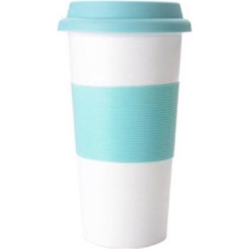 450ml Travel Coffee Mug with Silicone Lid