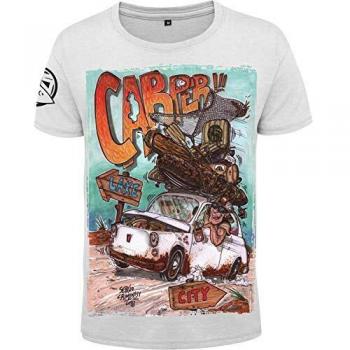 Men's XL White Short Sleeve T-Shirt by Hotspot Design Carper