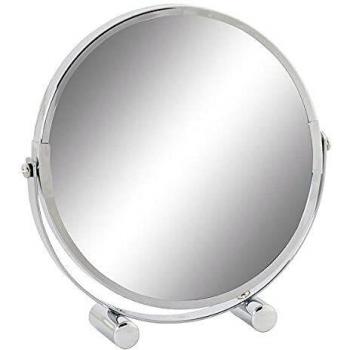 Dekodonia 18x4x18 cm Vergrößerungsspiegel – verchromt