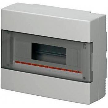 CENTRALINO PARETE 12 MODULI GRIGIO IP40
