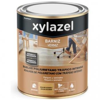 Barniz Poliuretano al Agua para Suelos Satinado 750 ml Incoloro