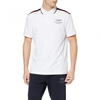 Camiseta Hackett London Amr Knit, Talla M, Color Blanco