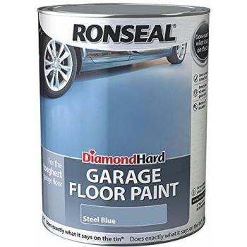 Ronseal Diamond Hard Garage Floor Paint Steel Blue 5l