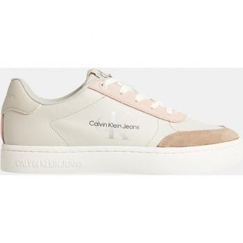Zapatillas de mujer Calvin Klein Jeans en beige con detalles y logotipo