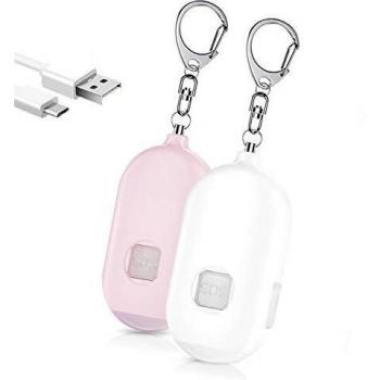 Personal Siren Alarm with LED Light for Safety (SOS Safesound)