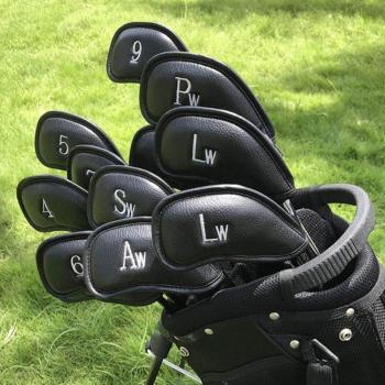 12 Teile Golf Eisenkopf Abdeckungen aus PU-Material