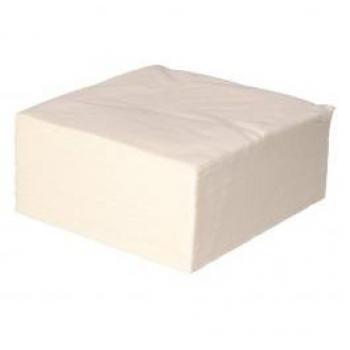 Servilletas CARICIAS blancas, 40x40 cm, 2 capas, plegado en 1-8, 100 unidades