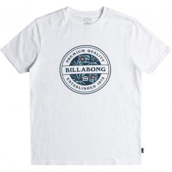 T-shirt Billabong Rotor Fill bianco blu bambino