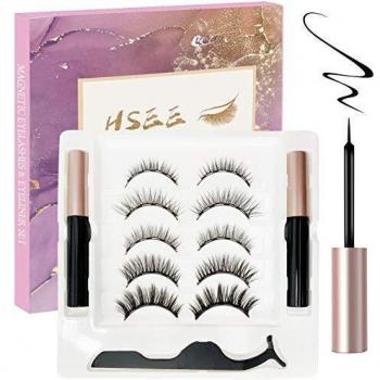 No-Glue Magnetic Eyelash & Eyeliner Combo