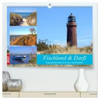 Premium Wandkalender Fischland & Darß Traumlandschaft 2024