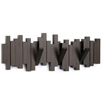 Appendiabiti di design Umbra colore marrone