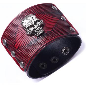 Kirykle Punk Style Leather Friendship Band