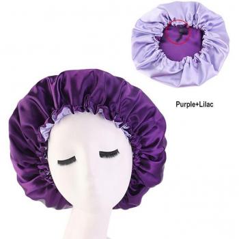 Gorro de satén doble capa para extensiones