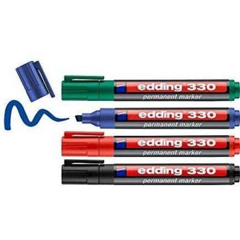 Edding 330 Permanentmarker wasserfest und schnell-trocknend