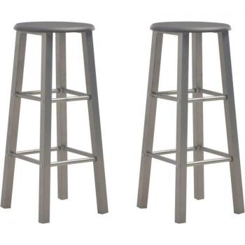 Bar Stools Antracite MDF – Duo (Lusso Casadino)
