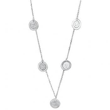 Celesta 925 Ct Rhodiertes Silbernecklace – Damen Edition