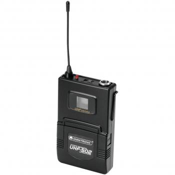 OMNITRONIC – uhf-502 Taschensender inkl. Lavalier