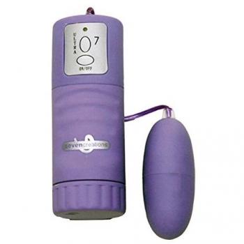 Ultra Seven Bullet Silicone G-Spot Vibrator with 7 Functions