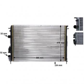 Radiateur Refroidissement Mahle Original CR 493 000S