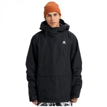 Giacca Anorak Burton Reserve 2L Relaxed Nera (XS) con Cappuccio