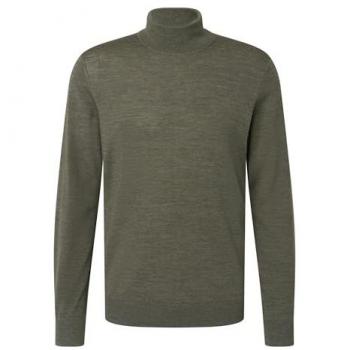 Bugatti Rollkragenpullover, aus 100 % Merinowolle