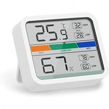 Magnetisches Raumklimakontrollgerät LIORQUE – Digitales Thermo-Hygrometer