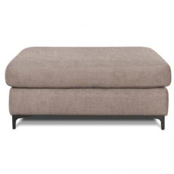 Pouf Fiesole Tissu Taupe 1 Personne – Maison Aubertin